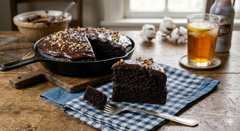 Decadent Southern Chocolate Mayonnaise Cake