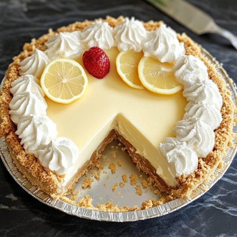 Easy No-Bake Southern Lemon Icebox Pie