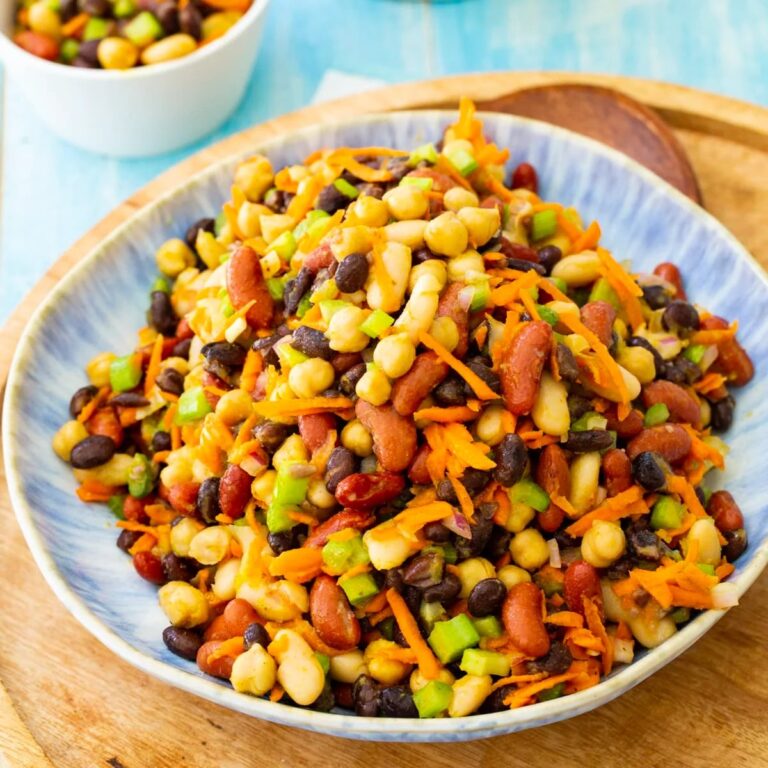 Honey Curry Bean Salad