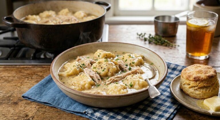 Southern Chicken and Dumplings